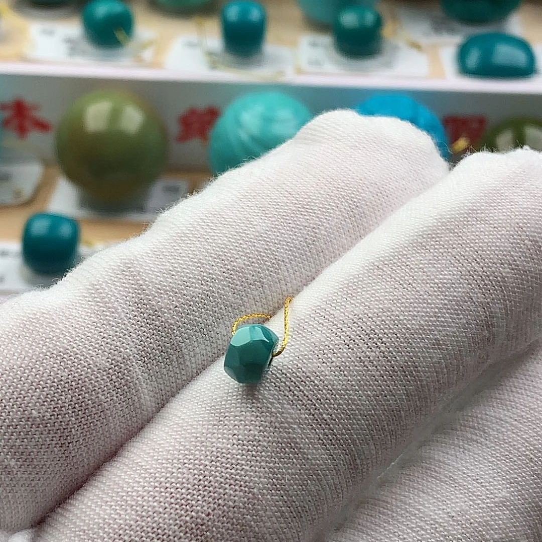 绿松石未镶嵌配饰6.3-3.0