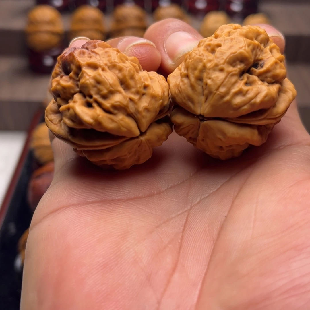 文玩核桃把件玉龙金蟾5¥