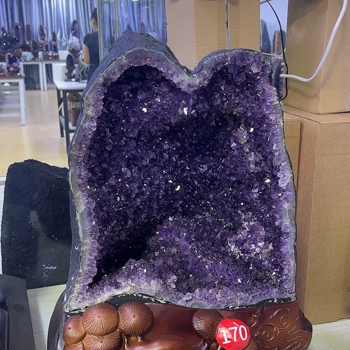 未镶嵌紫晶大型摆件（非配饰）