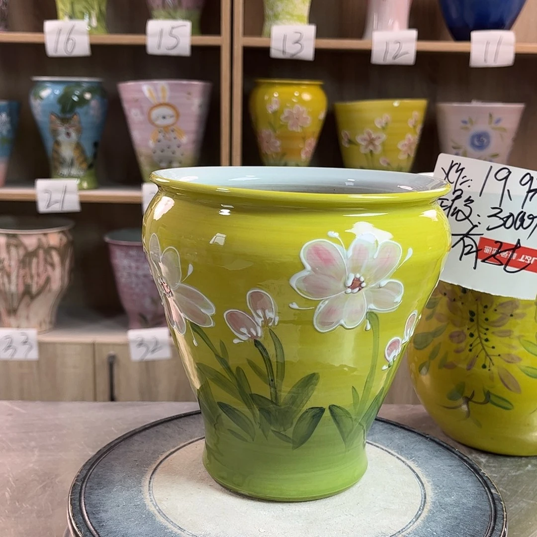 景德镇陶瓷花盆花盆