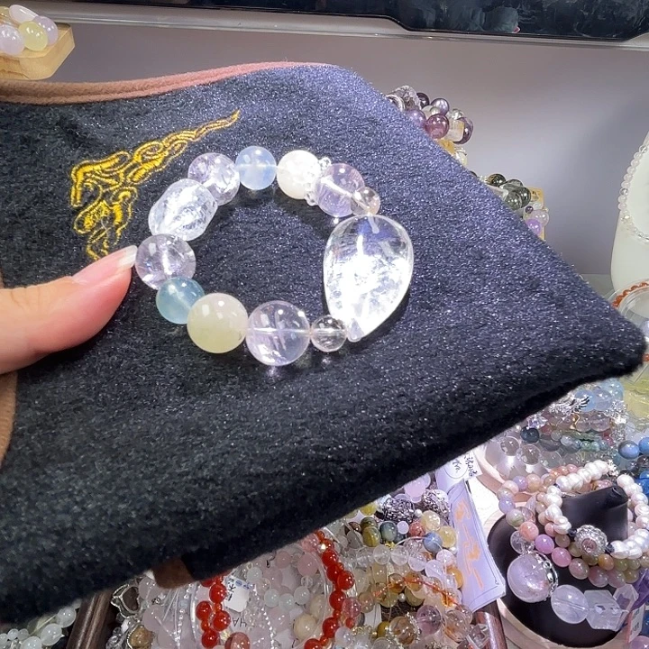 石英石纯铜洛兮手串