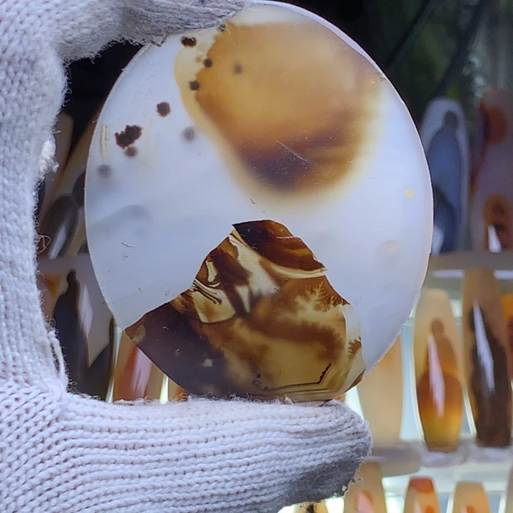 玛瑙/玉髓颈饰未镶嵌170