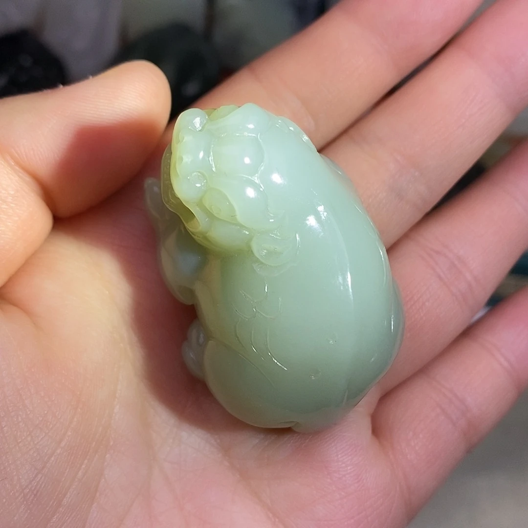 和田玉未镶嵌颈饰貔貅