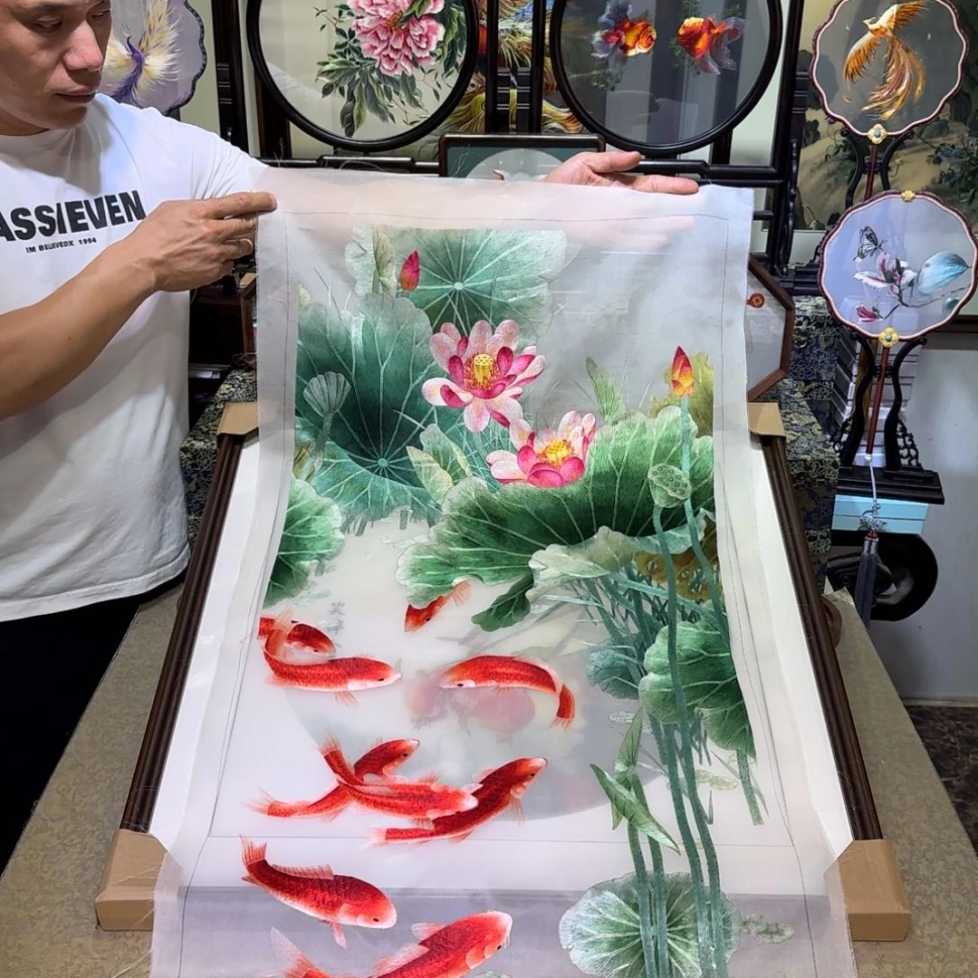 刺绣刺绣工艺精湛