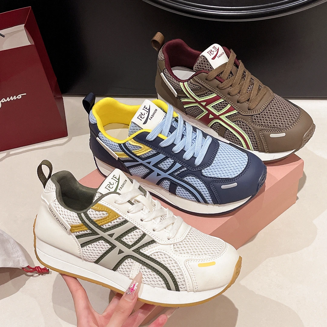 9602-1新款系带舒适百搭软底圆头时尚休息鞋仓