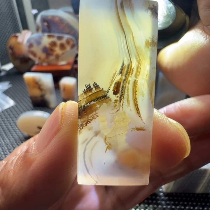 未镶嵌玛瑙/玉髓珠宝奇石