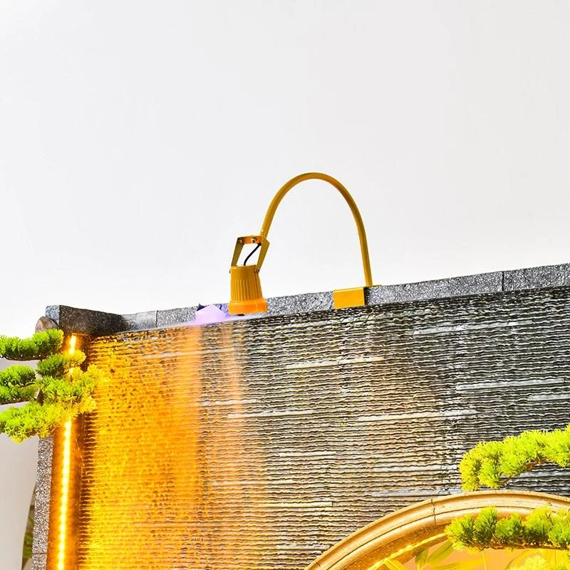 客厅水幕墙庭院别墅假山流水摆件公司会所装饰隔断屏风