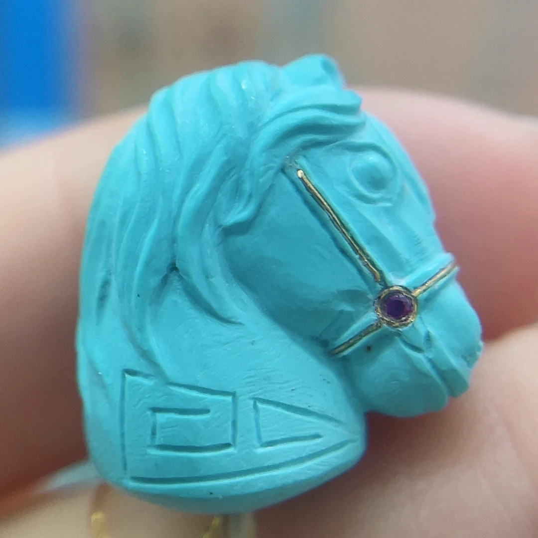 绿松石未镶嵌珠宝奇石