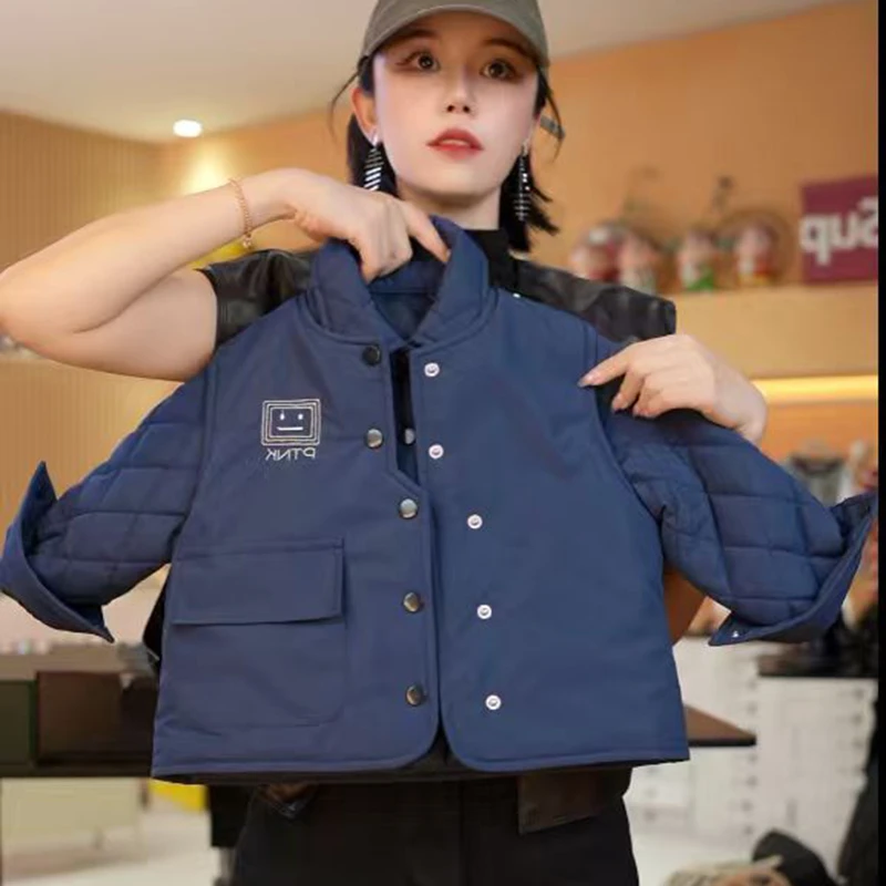 男童秋冬棉衣外套2025新款儿童冬装宝宝冬季加厚棉马甲两件套洋气