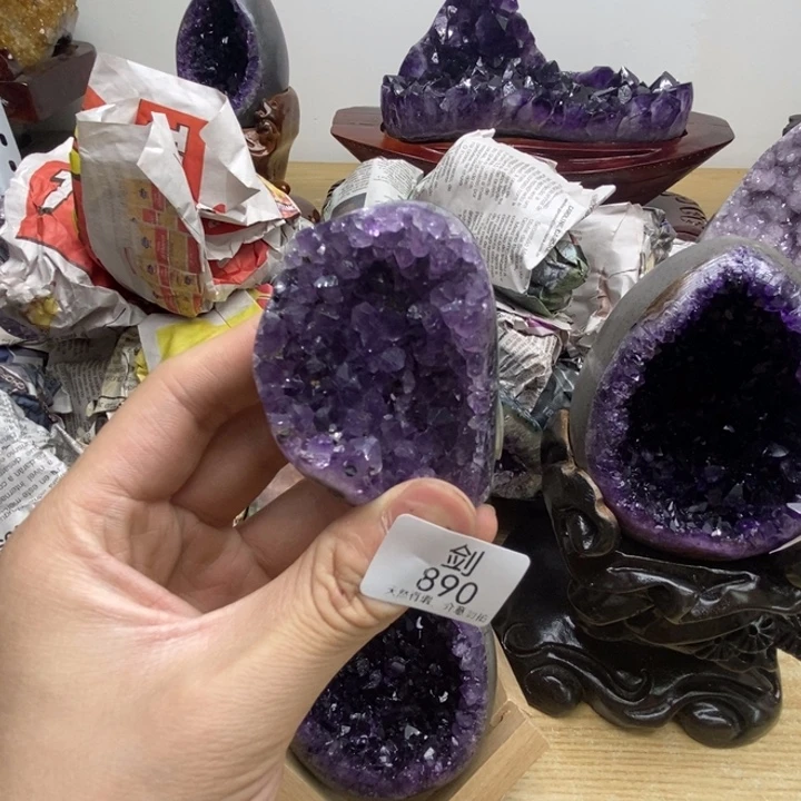 未镶嵌紫晶大型摆件（非配饰）