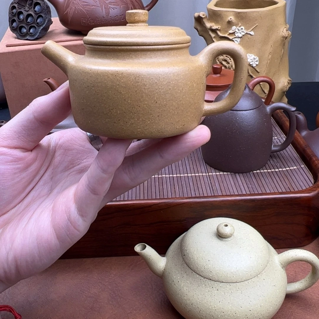 茶壶紫砂德钟 黄金段 100cc