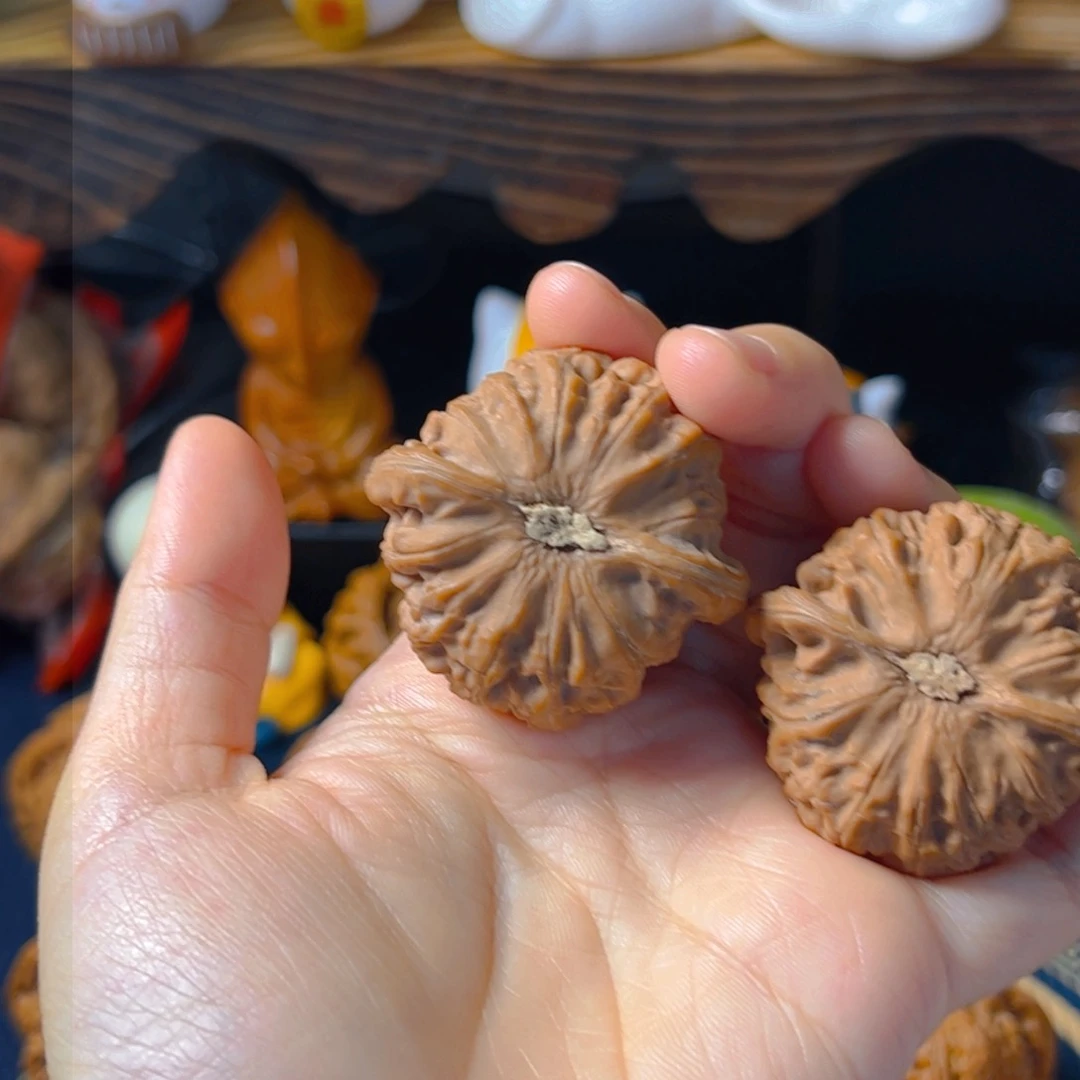 文玩核桃把件宫灯40+