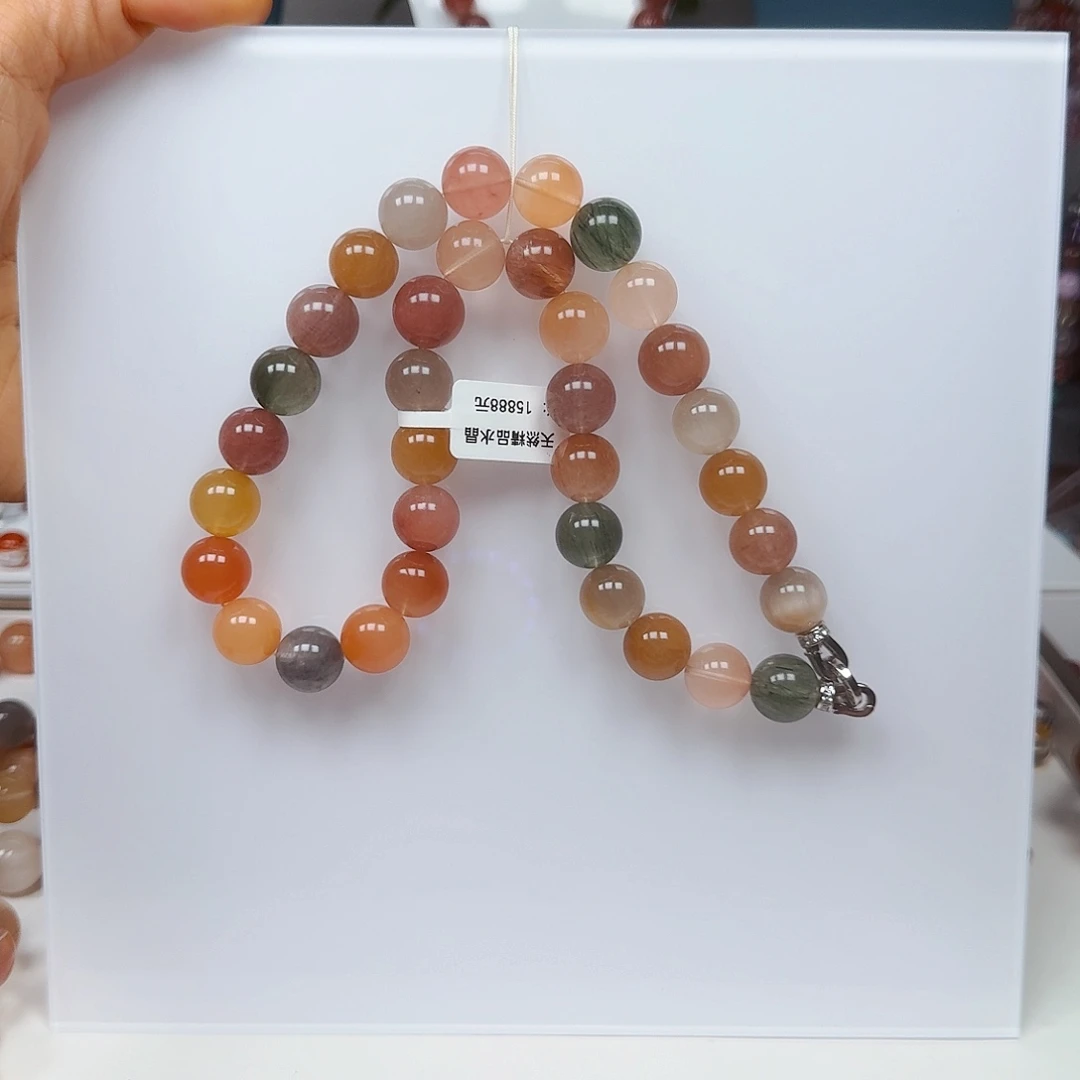 水晶项链未镶嵌多样发一