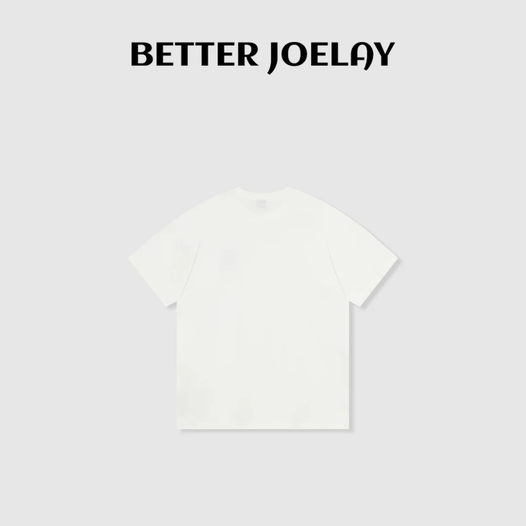 BETTER JOELAY-大版【北欧格雷】百搭短袖T恤休闲宽松个性KH1375