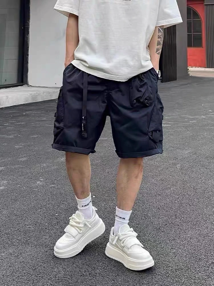 杭州-京上品川！重磅福利超有质感 立体口袋工装短裤潮感Z-1001