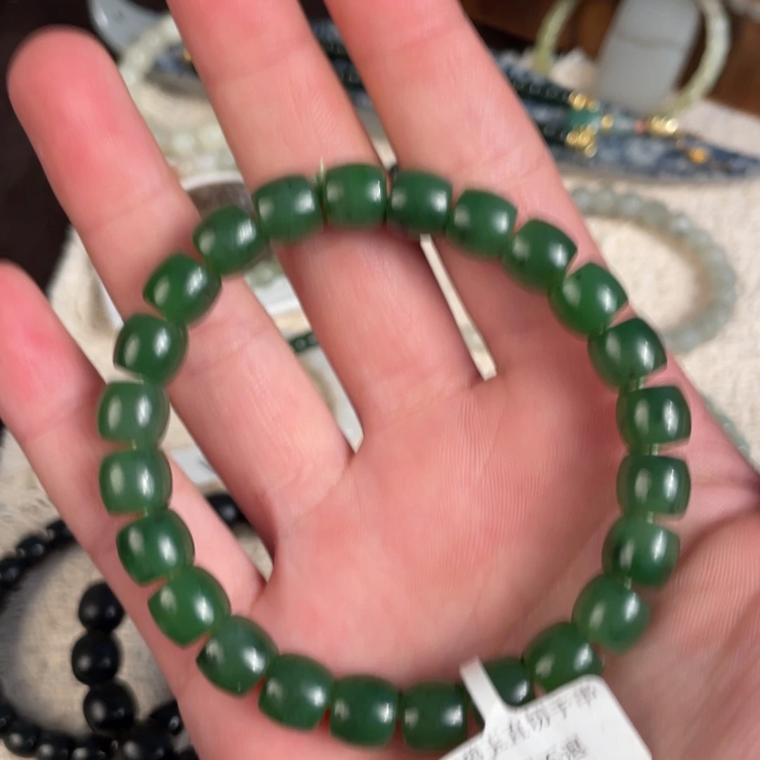 未镶嵌手链和田玉（糖玉）婉*