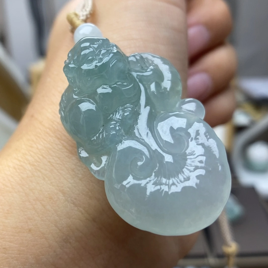 【闪购商品】颈饰未镶嵌翡翠事事如意33