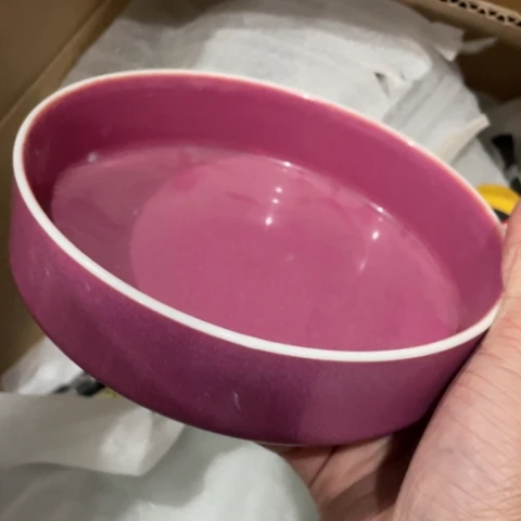 碟景德镇陶瓷15厘米颜色釉