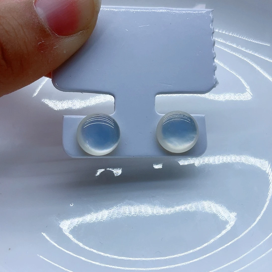 银S925镶嵌耳饰淡水珍珠