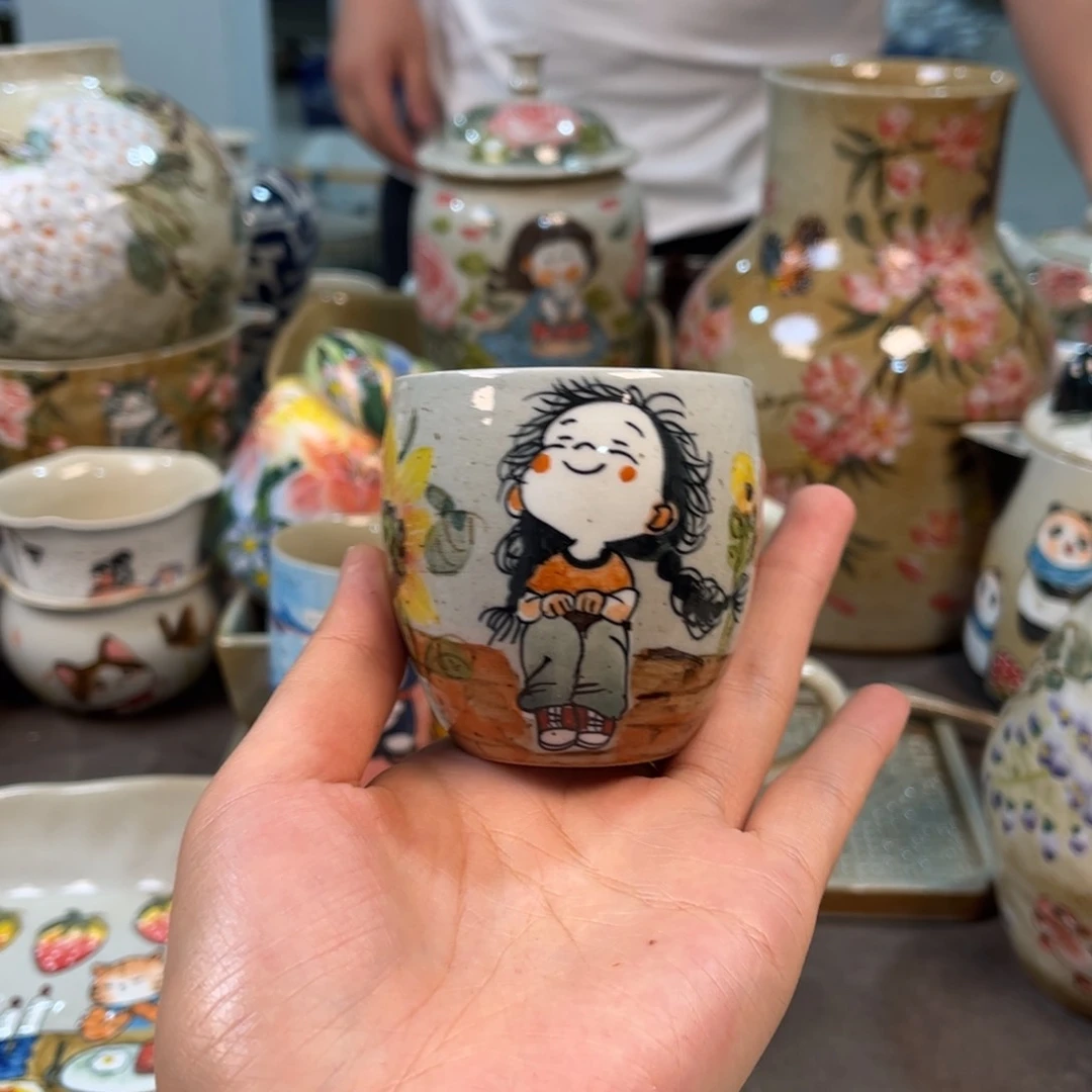 景德镇陶瓷手工杯