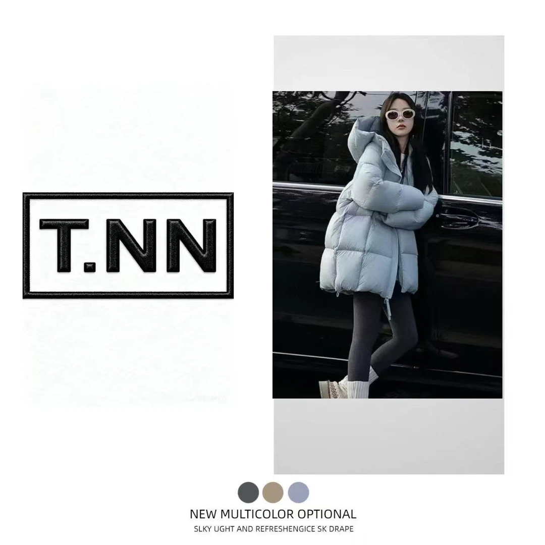 2025冬季贝贝泡芙云朵新款棉衣连帽中长款小个子加厚棉袄棉服外套