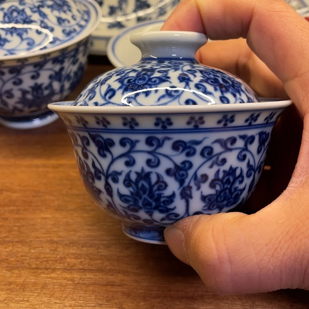 9***0微瑕盖碗柴窑粉丝福利！