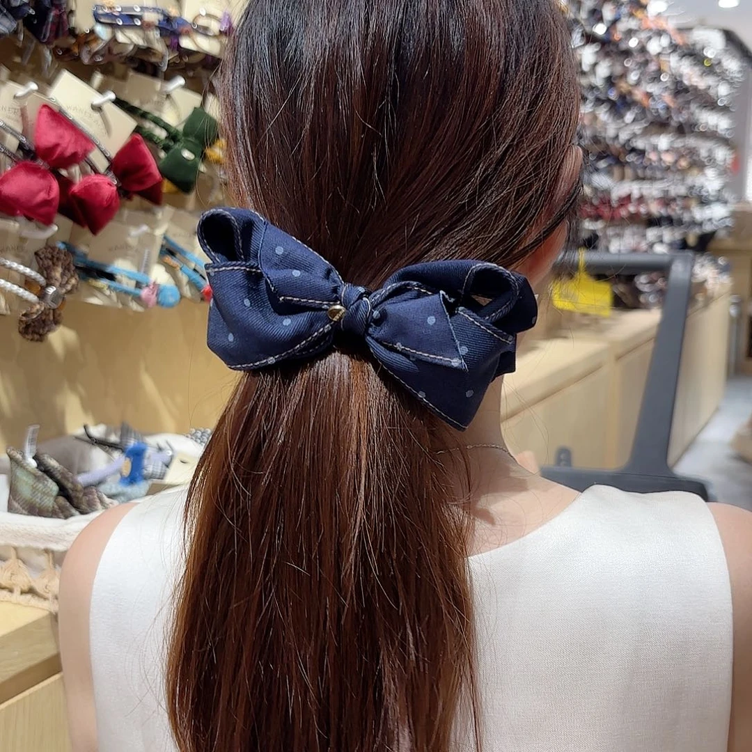 皮质铁合金发饰发夹