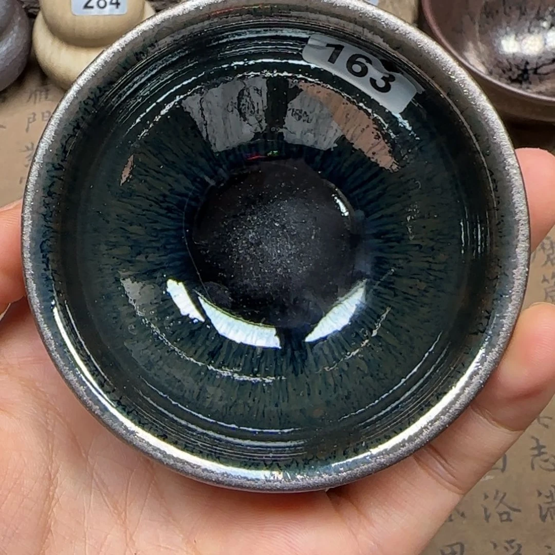 茶盏龙窑柴烧原矿原釉163