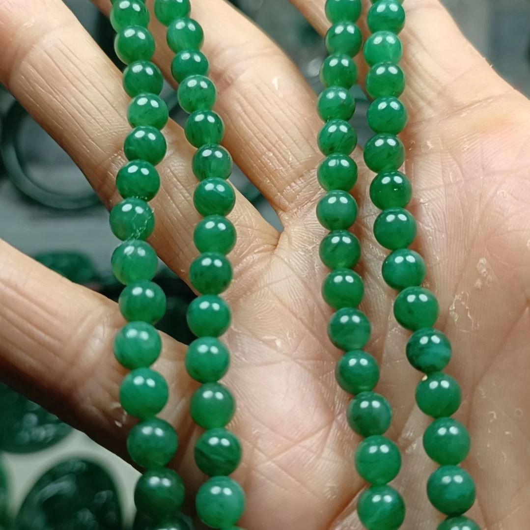 独山玉链子未镶嵌曹*妮