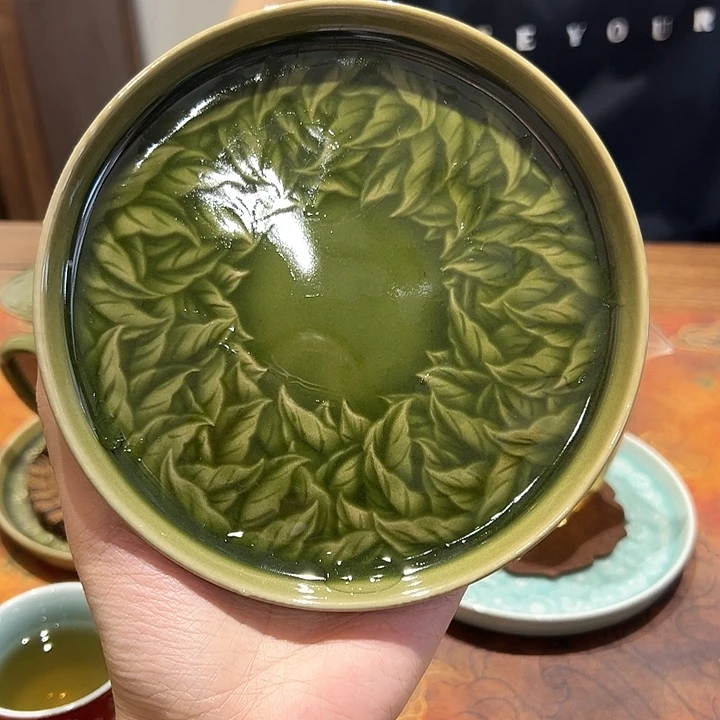龙泉云间青瓷小米茶器