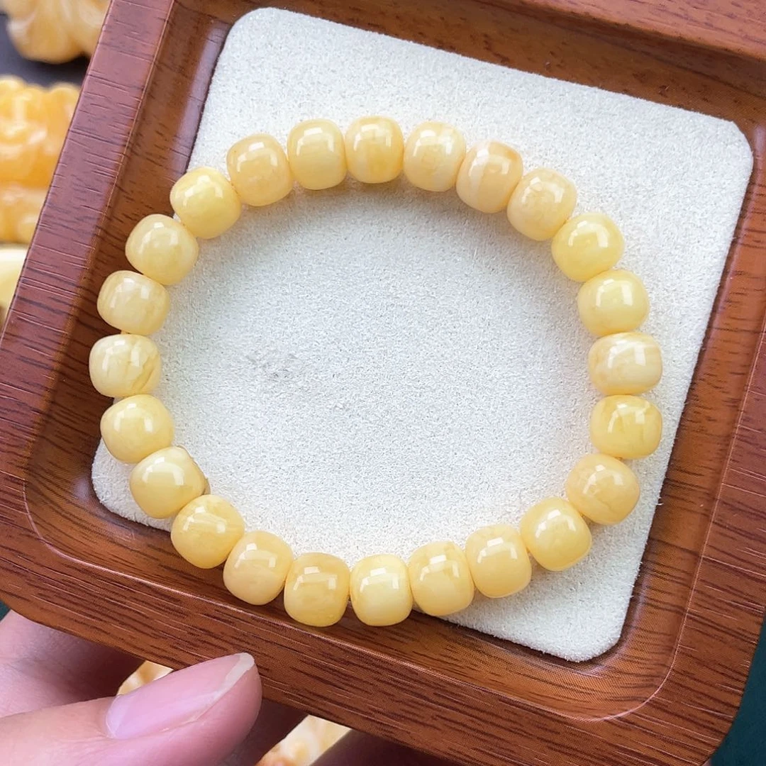 琥珀裸石未镶嵌蜜蜡