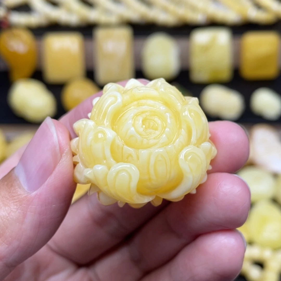 琥珀未镶嵌裸石琥珀蜜蜡