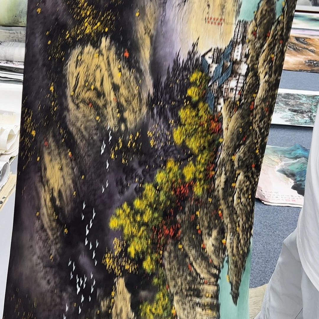 国画国画作品纯手绘欣赏