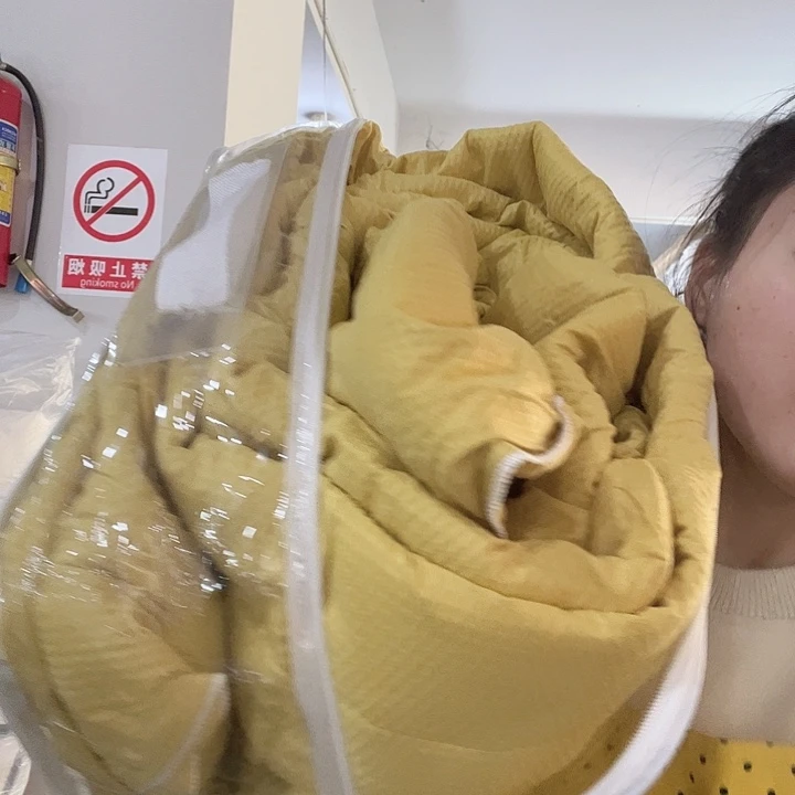 黄色超大被子22*24”
