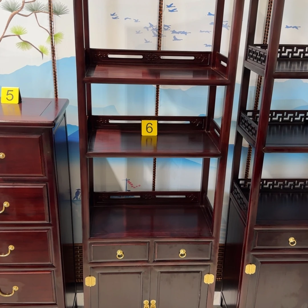 花梨木类成套家具越南花梨酸枝色62乘33高178书柜