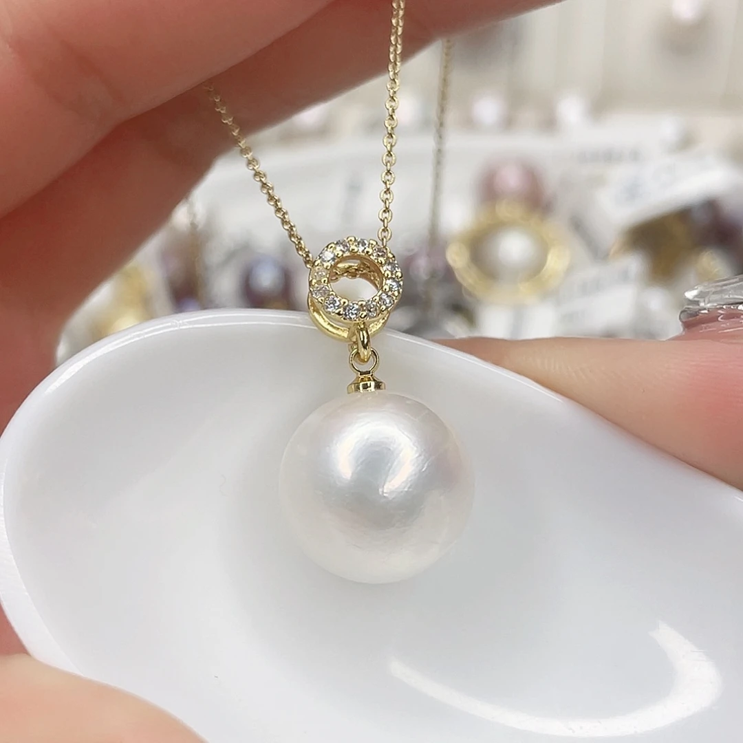 淡水珍珠吊坠(赠链)未镶嵌