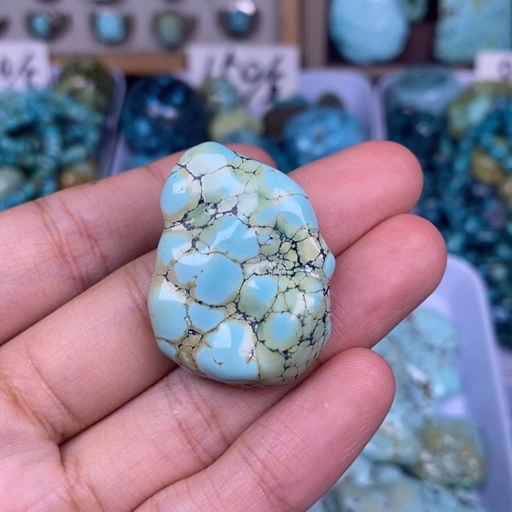 未镶嵌绿松石颈饰