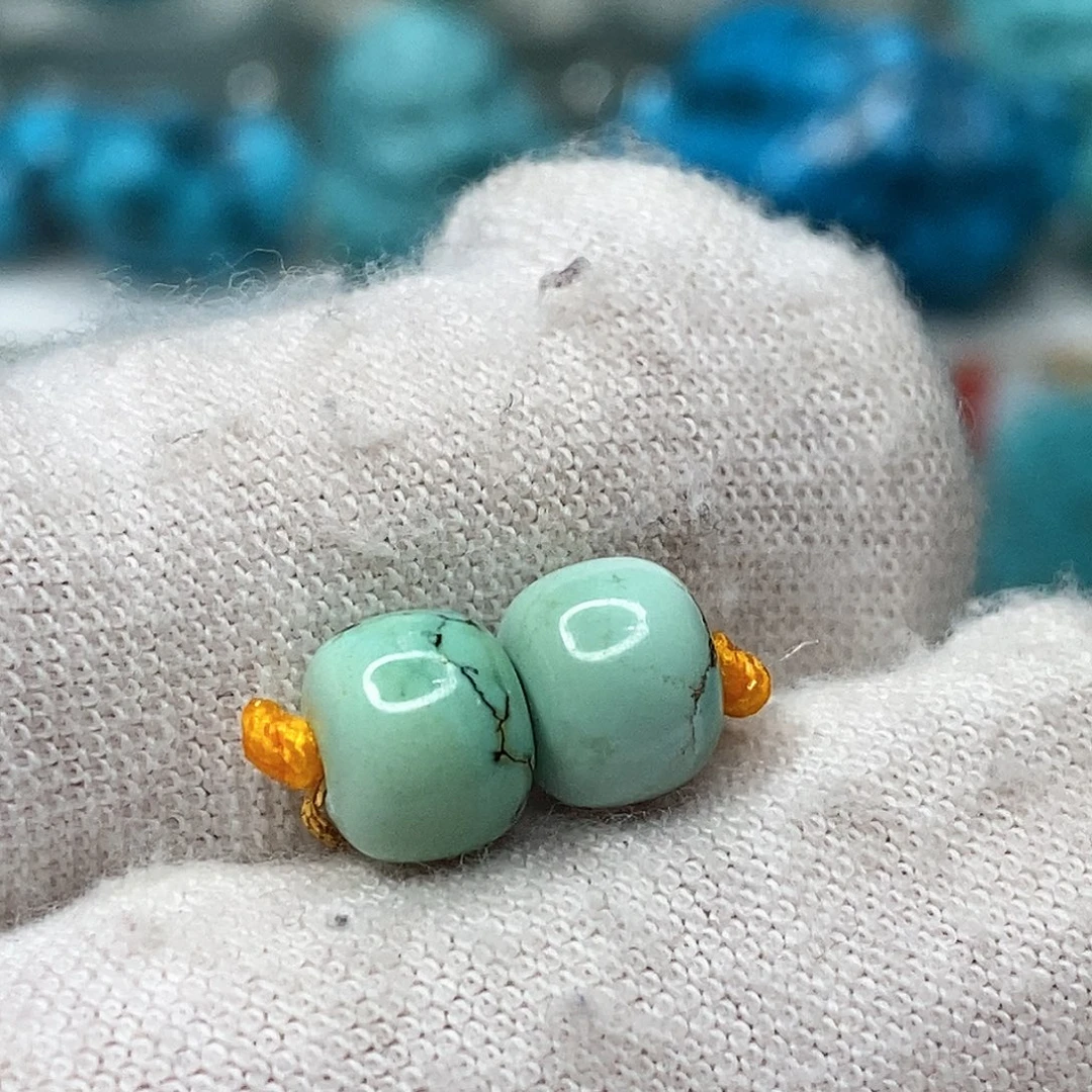 绿松石未镶嵌原矿绿松石地大质检