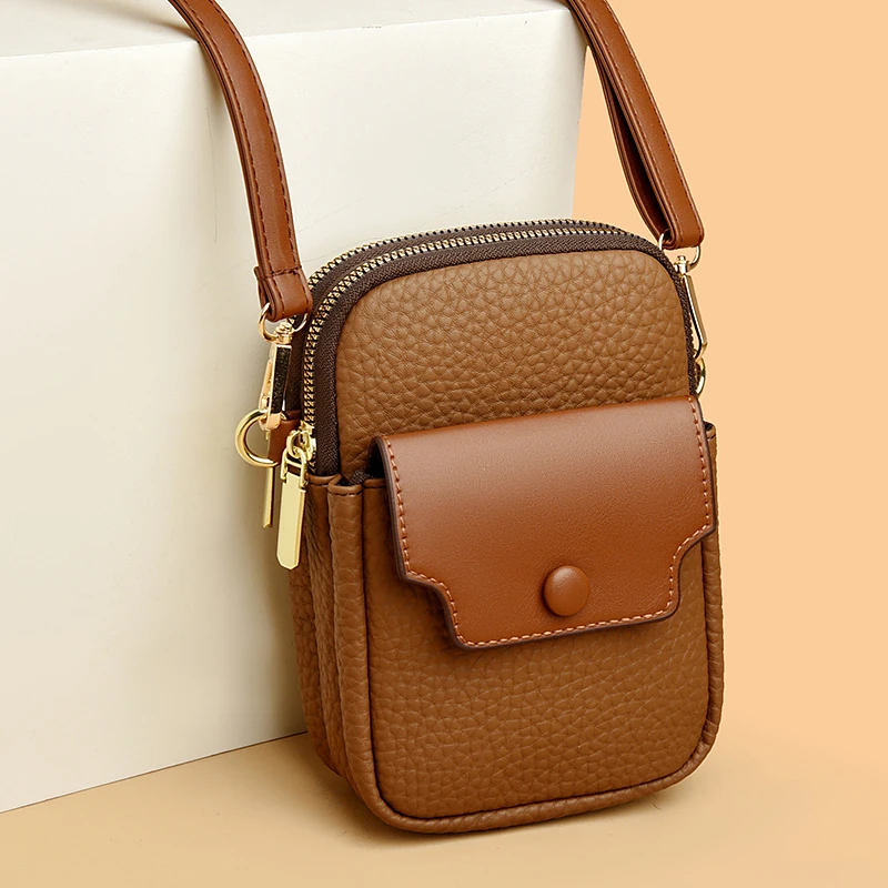 女士简约包包做旧肩包单肩款斜跨包手机包韩版百搭19058