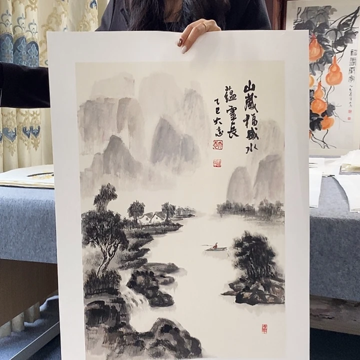 国画纯手绘国画作品写意