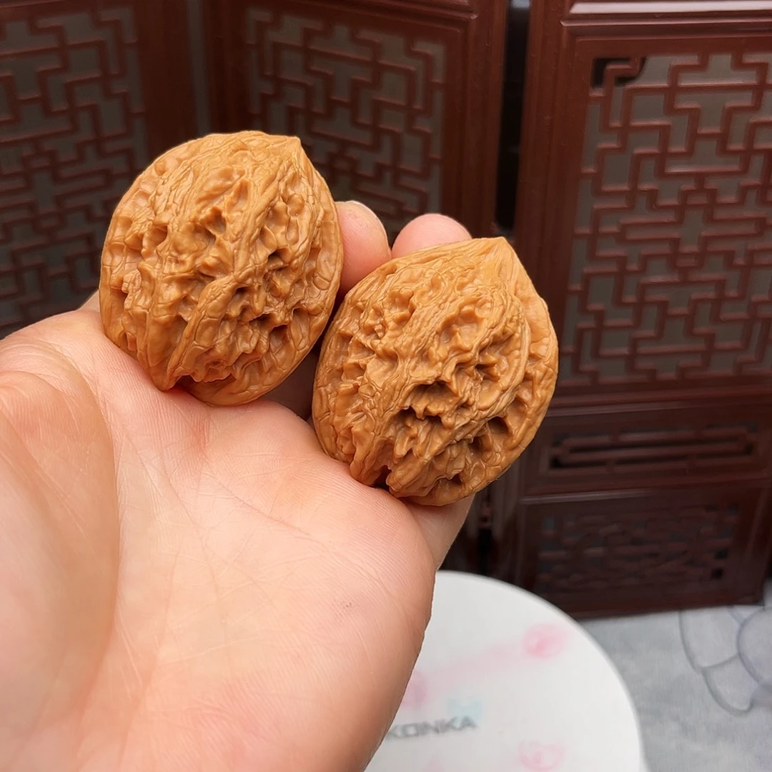 文玩核桃吊坠大沽石