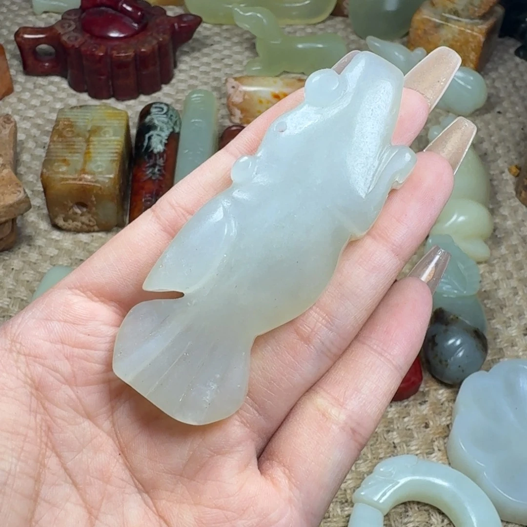吊坠白玉菩提挂件