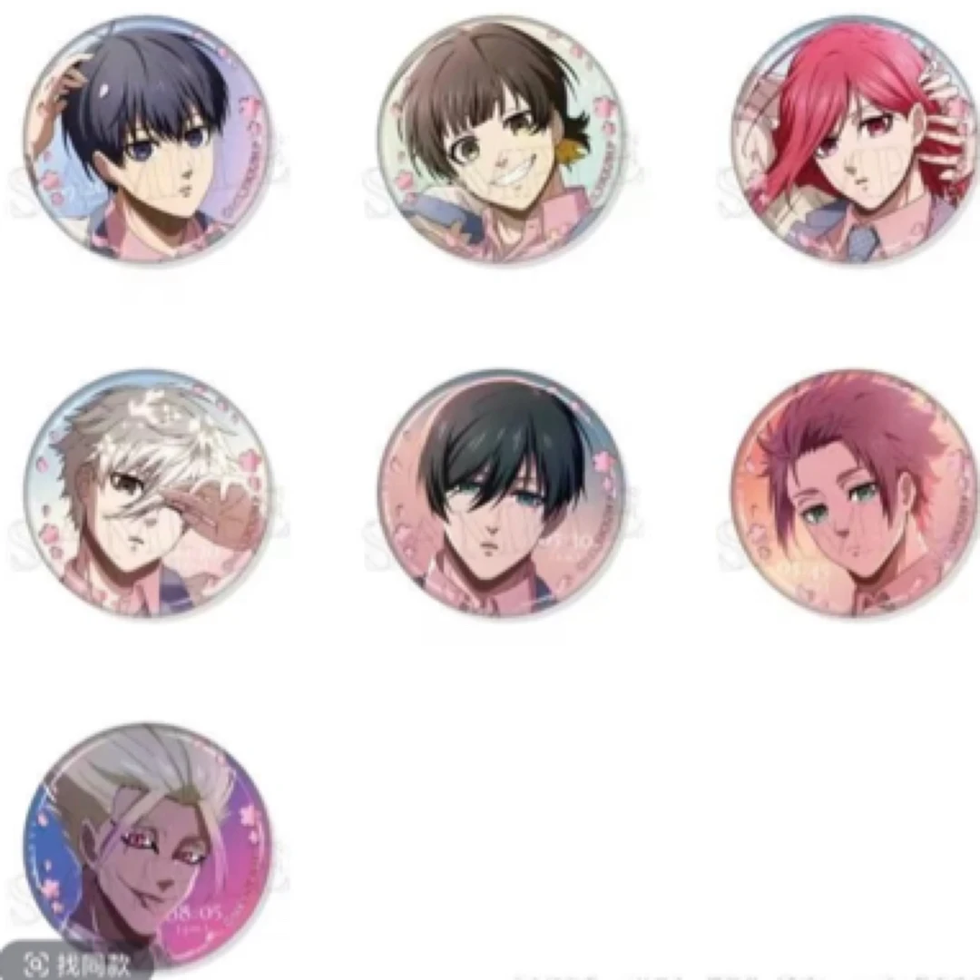 特价【蓝色监狱】蓝锁樱花吧唧徽章 盲盒代拆