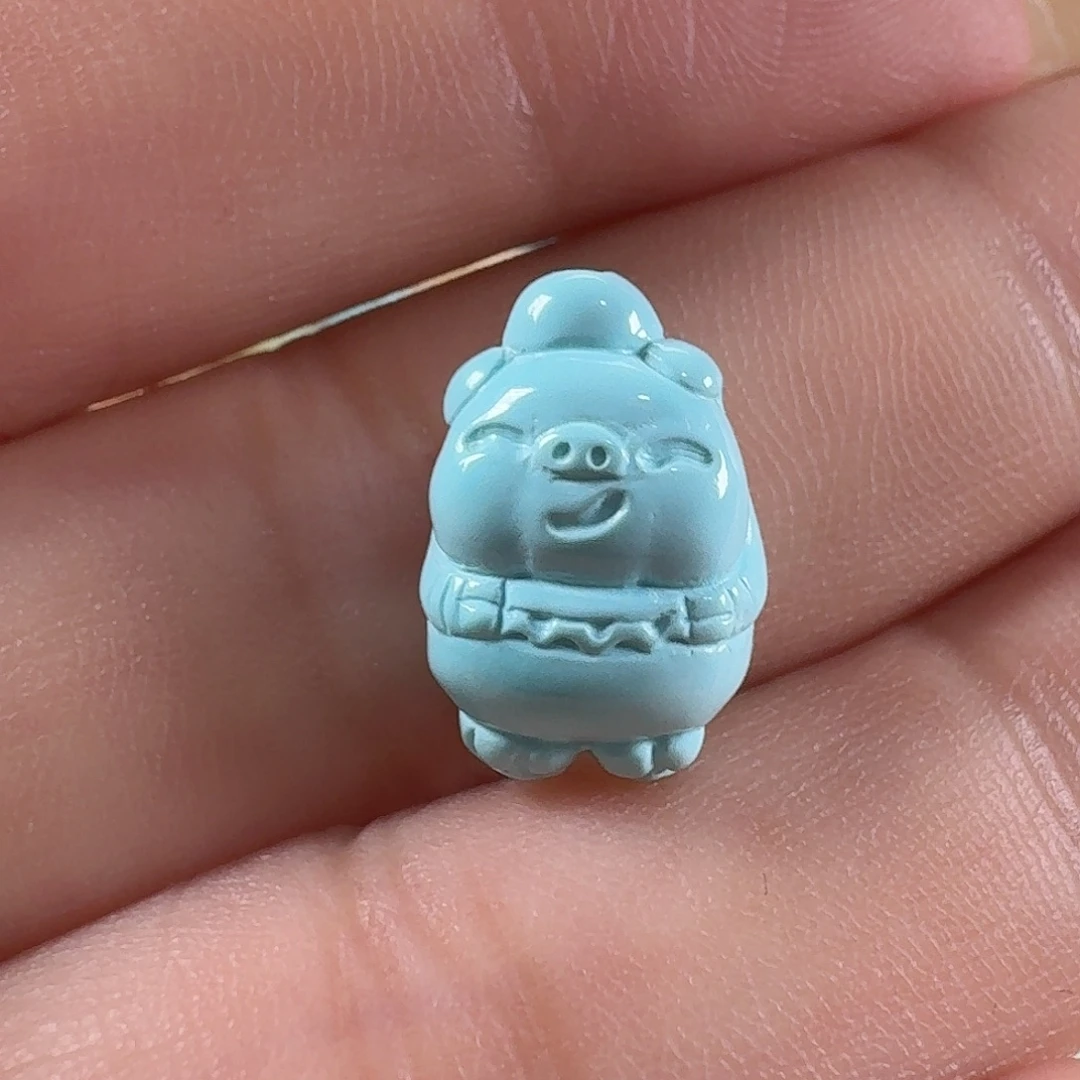 绿松石未镶嵌颈饰