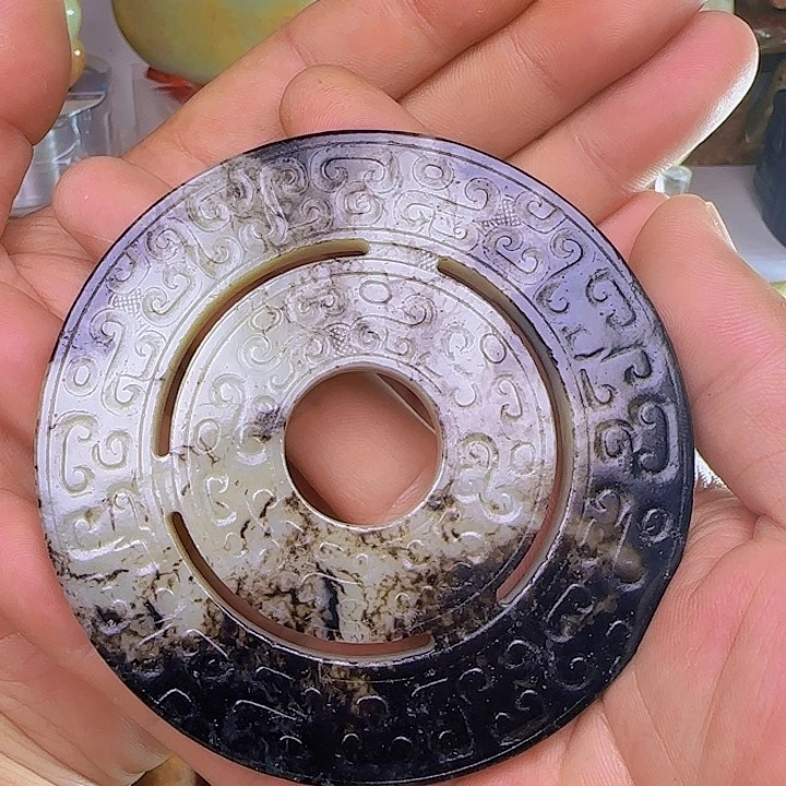 和田玉未镶嵌吊坠(不含链)