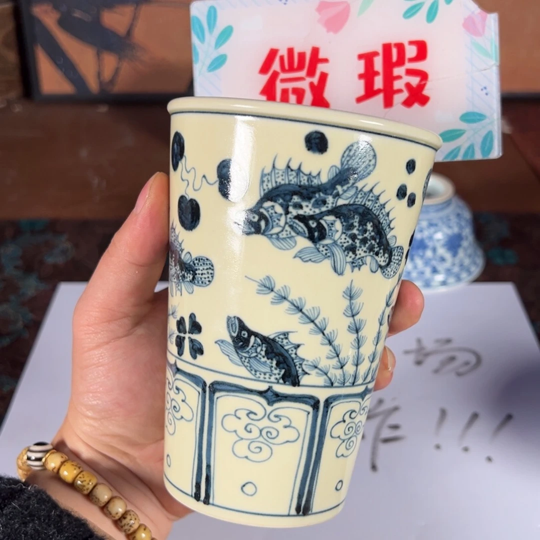 摆件陶瓷景德镇手绘陶瓷