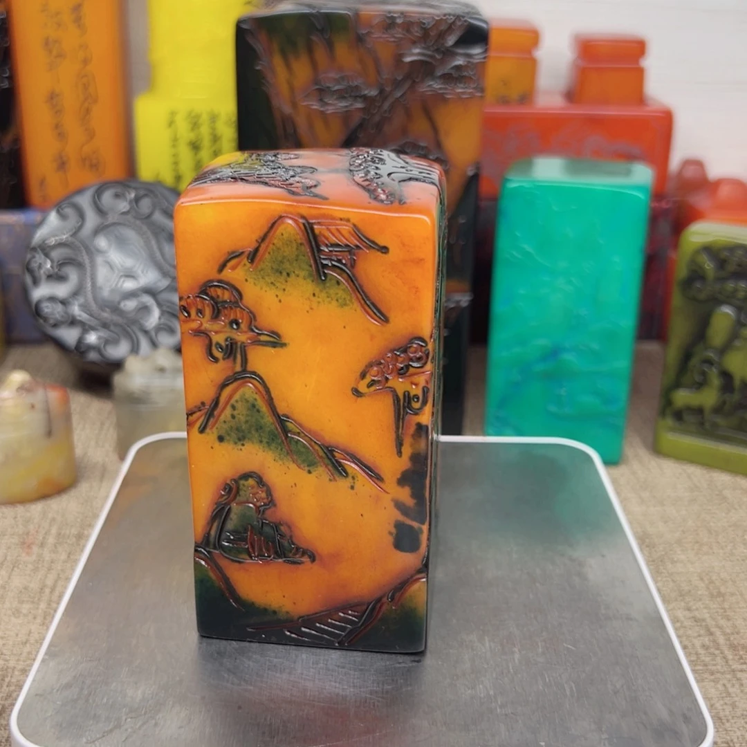 寿山石印石精品印章