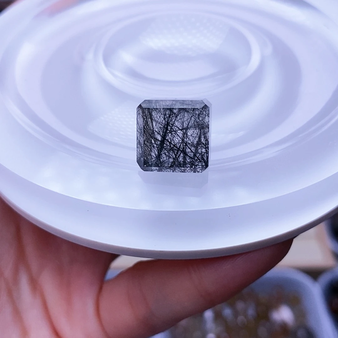 水晶天然水晶定制打孔不退不换未镶嵌