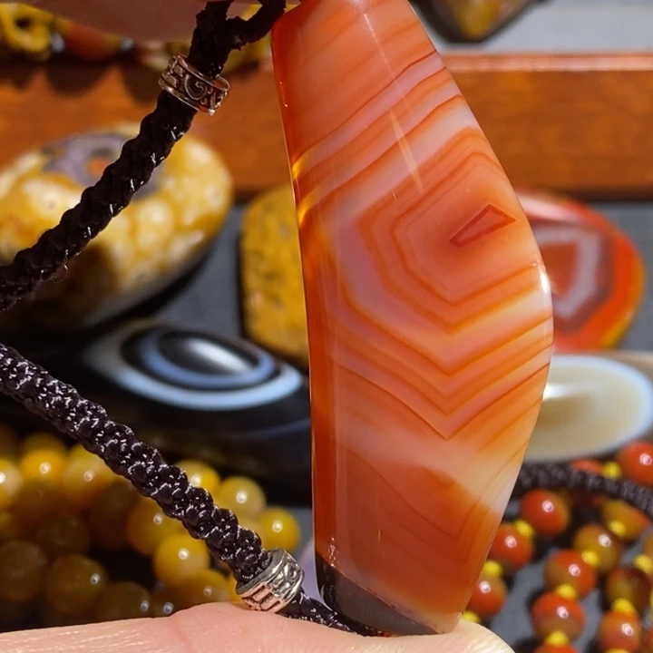 玛瑙/玉髓未镶嵌颈饰