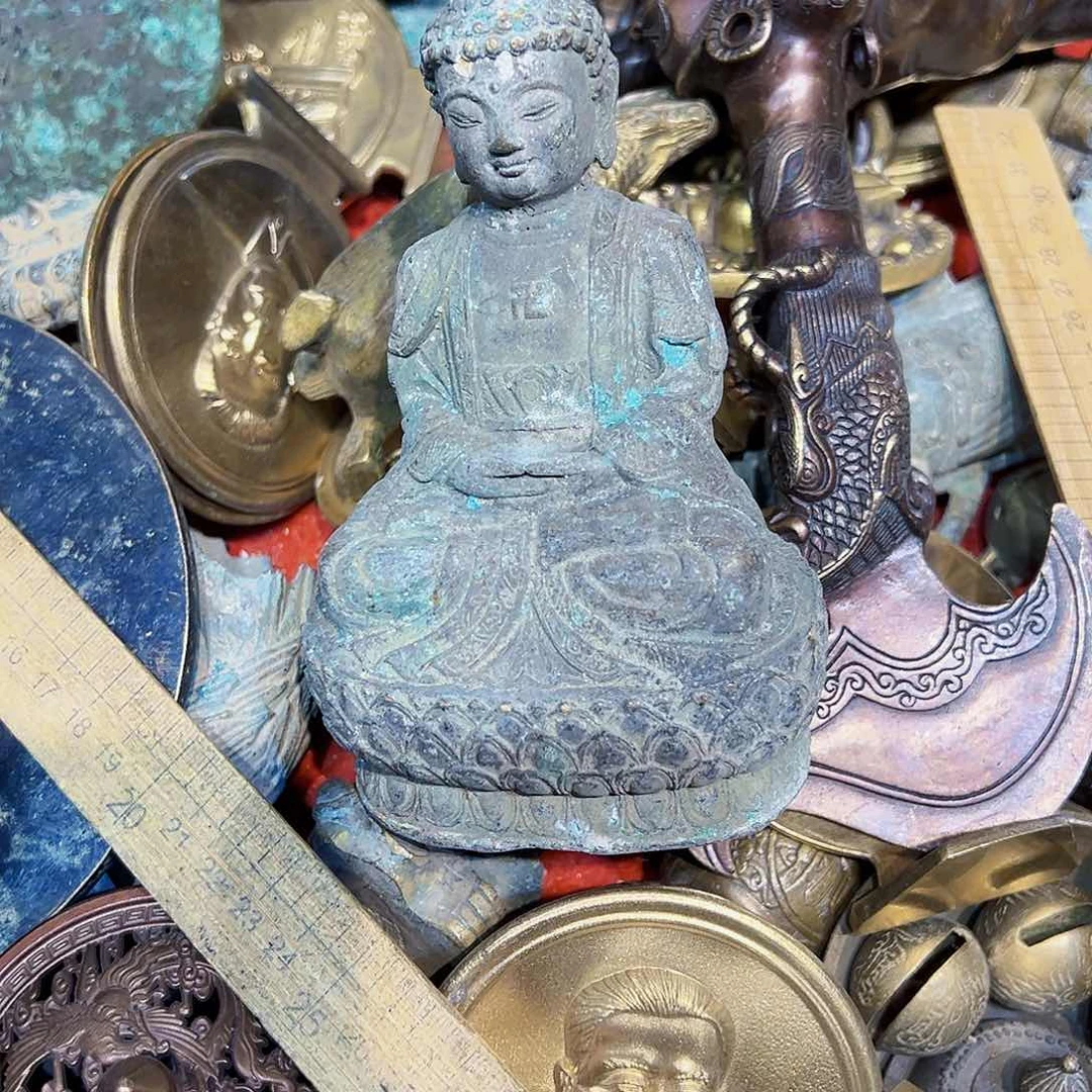 天****天黄铜摆件工艺品，